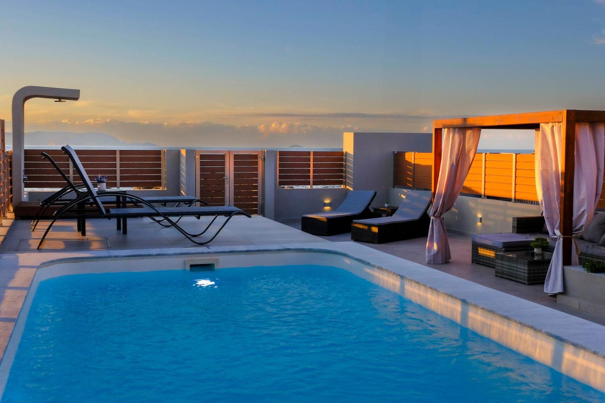Blue Velvet Coast Luxury Villas Kokkini Hani 외부 사진